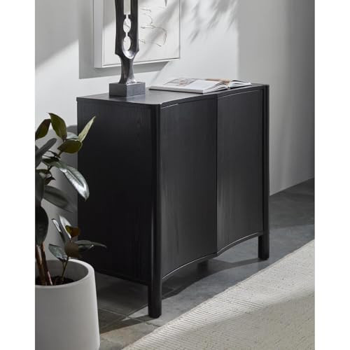 Livabliss x Becki Owens Traditional Sonador Cabinet, Black, 32" H 36" W 16" D | Amazon (US)