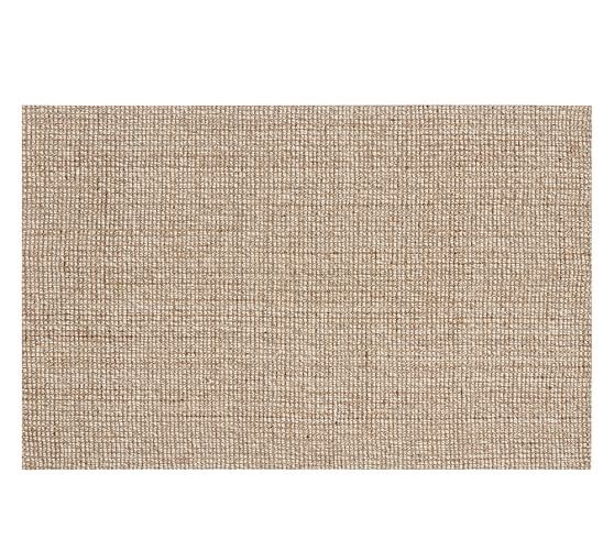 Chunky Wool & Jute Rug - Natural | Pottery Barn (US)