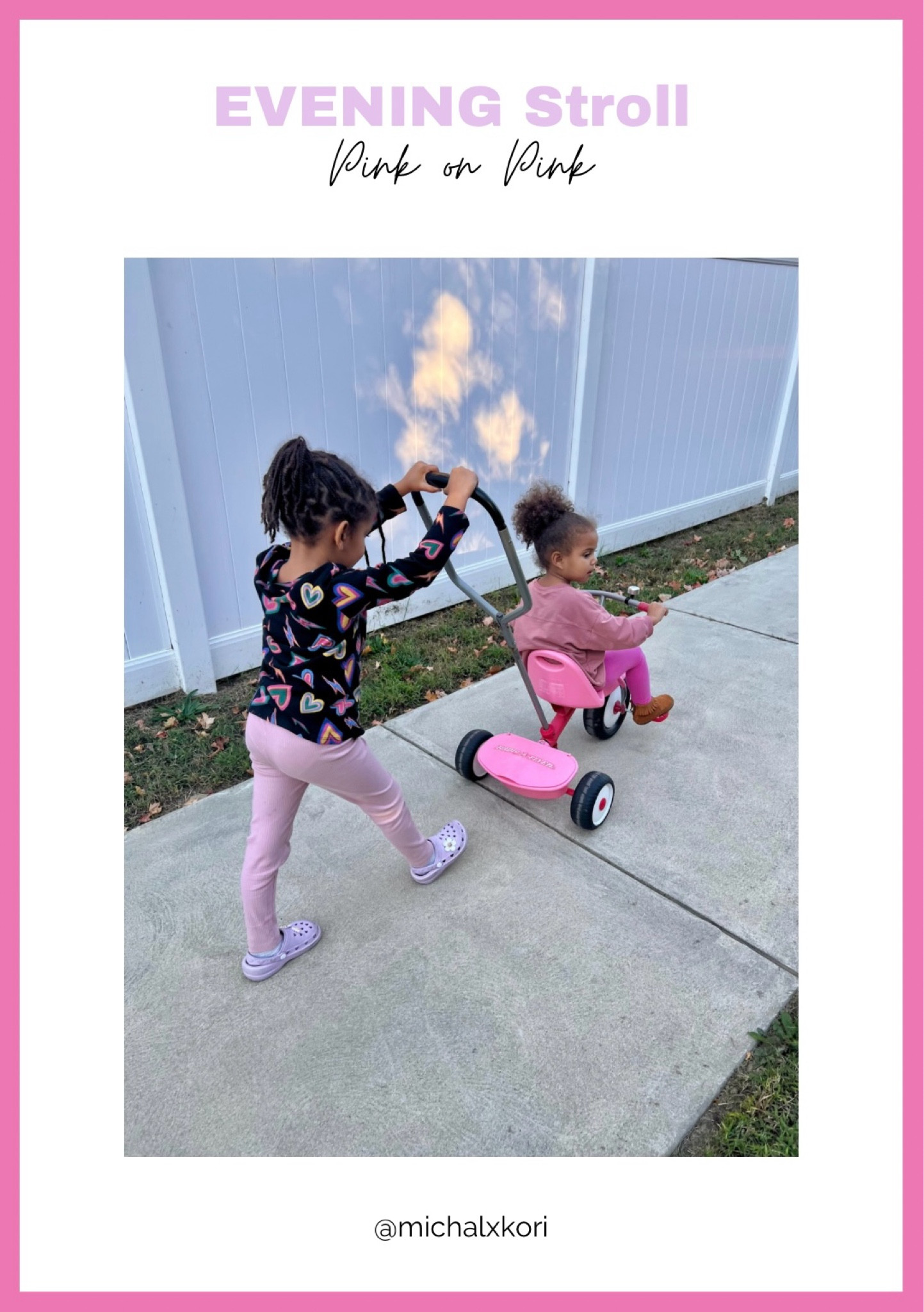 Pink on pink on pink.💕

#LTKKids #LTKFamily #LTKStyleTip