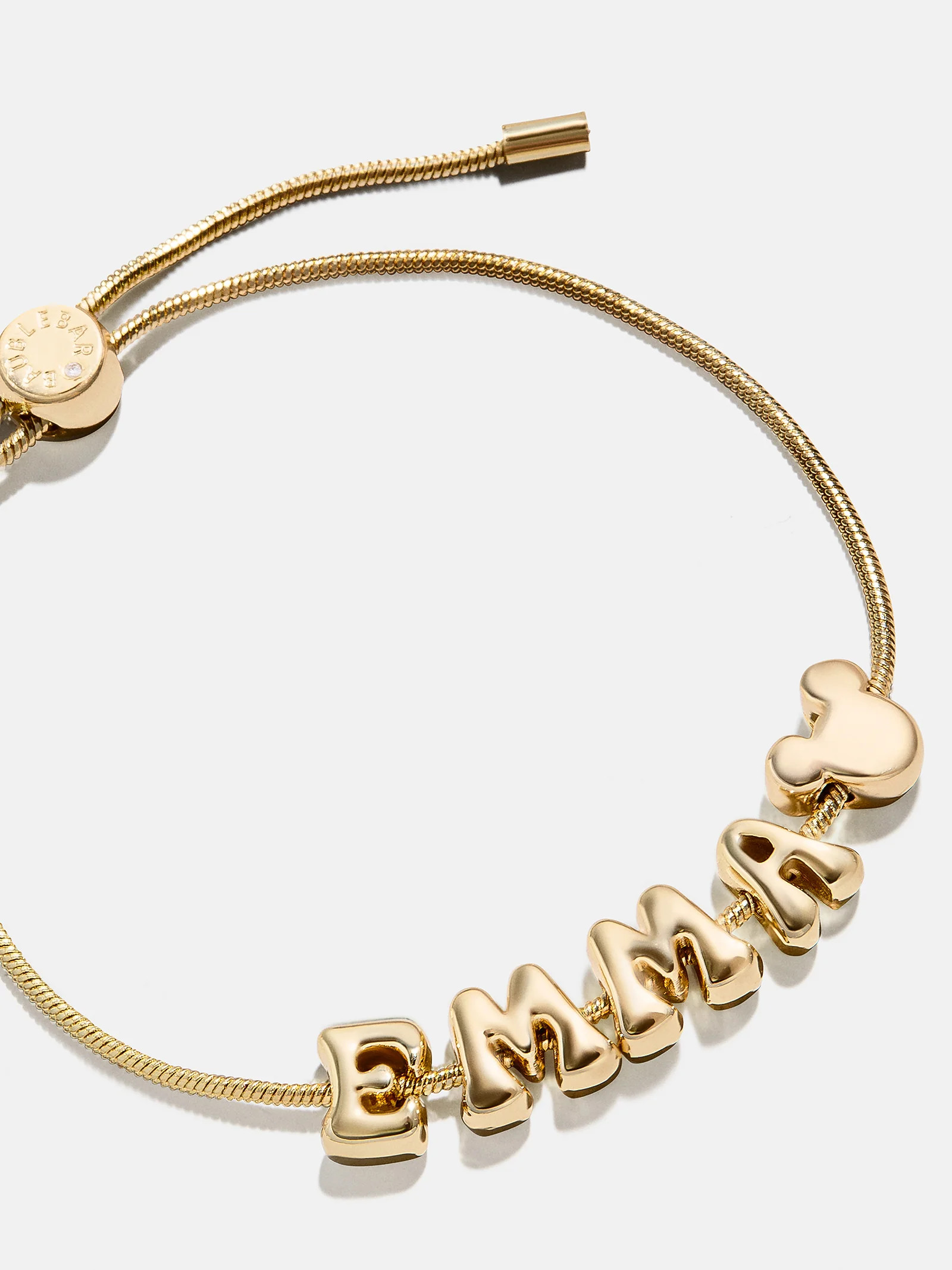 Disney Bubble Custom Slider Bracelet - Bubble Single Strand | BaubleBar