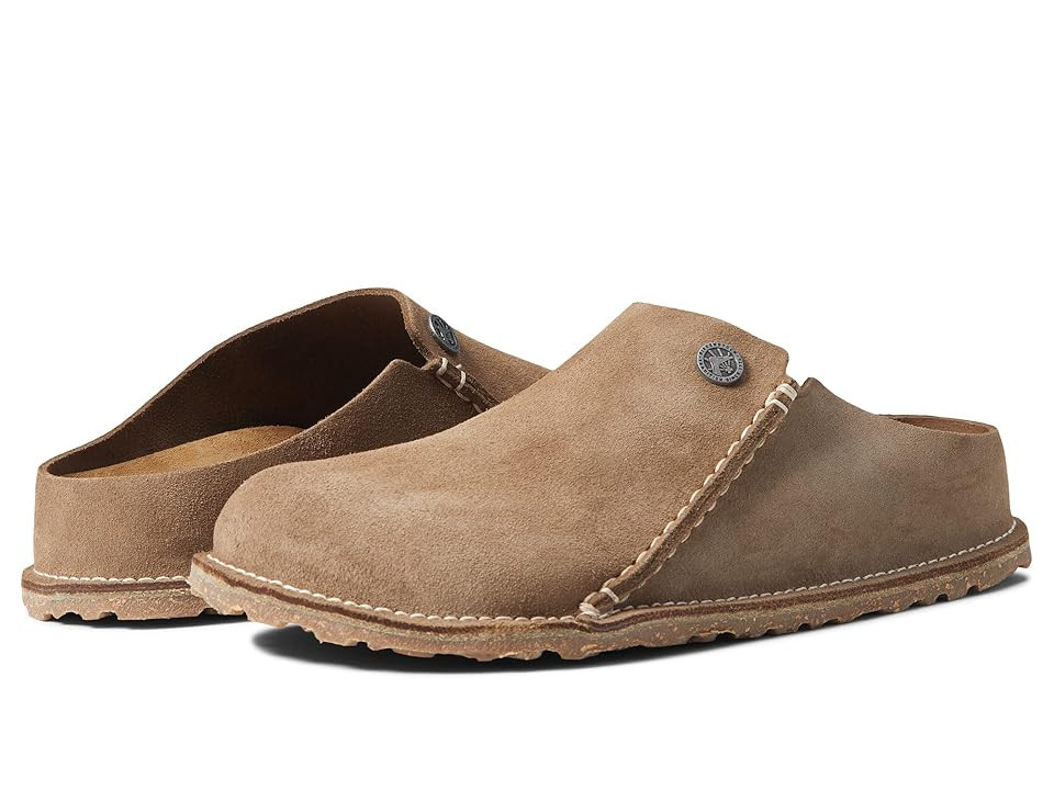 Birkenstock Zermatt 365 - Suede (Unisex) Shoes Gray Taupe Suede : EU 45 (US Men's 12-12.5) Regular | Zappos