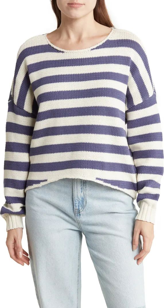 Blu Pepper Stripe Pullover Sweater | Nordstromrack | Nordstrom Rack