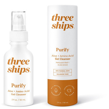 Three Ships Purify Aloe + Amino Acid Cleanser | Well.ca