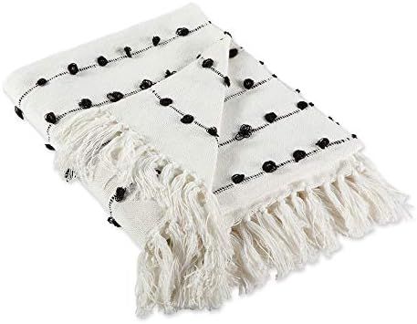 DII Woven Loop Throw Collection, 50x60, Off-White | Amazon (US)