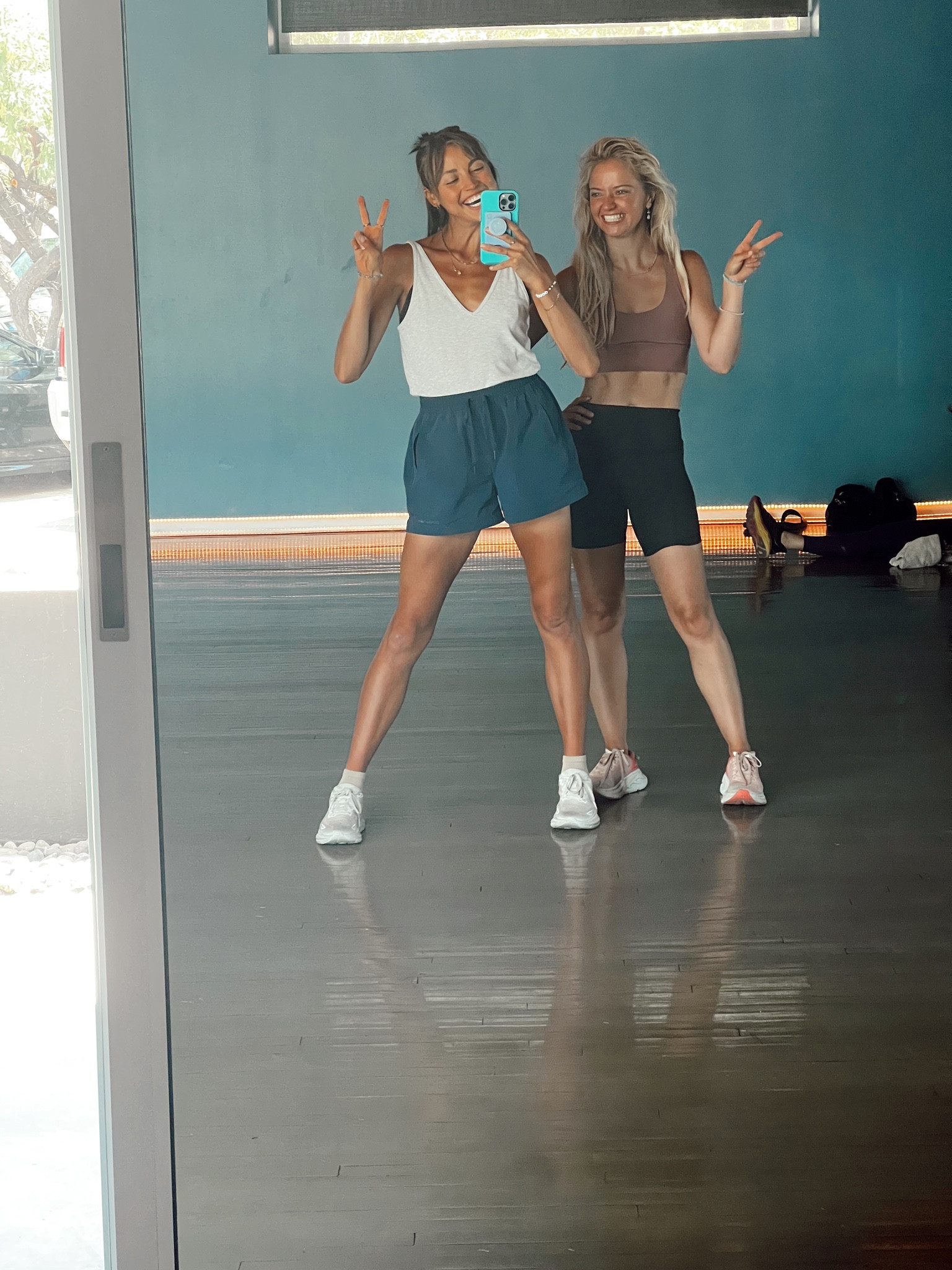 Sporty chic outfit 
Code for outdoor voices: DOER-AJOY

#LTKunder100 #LTKfit