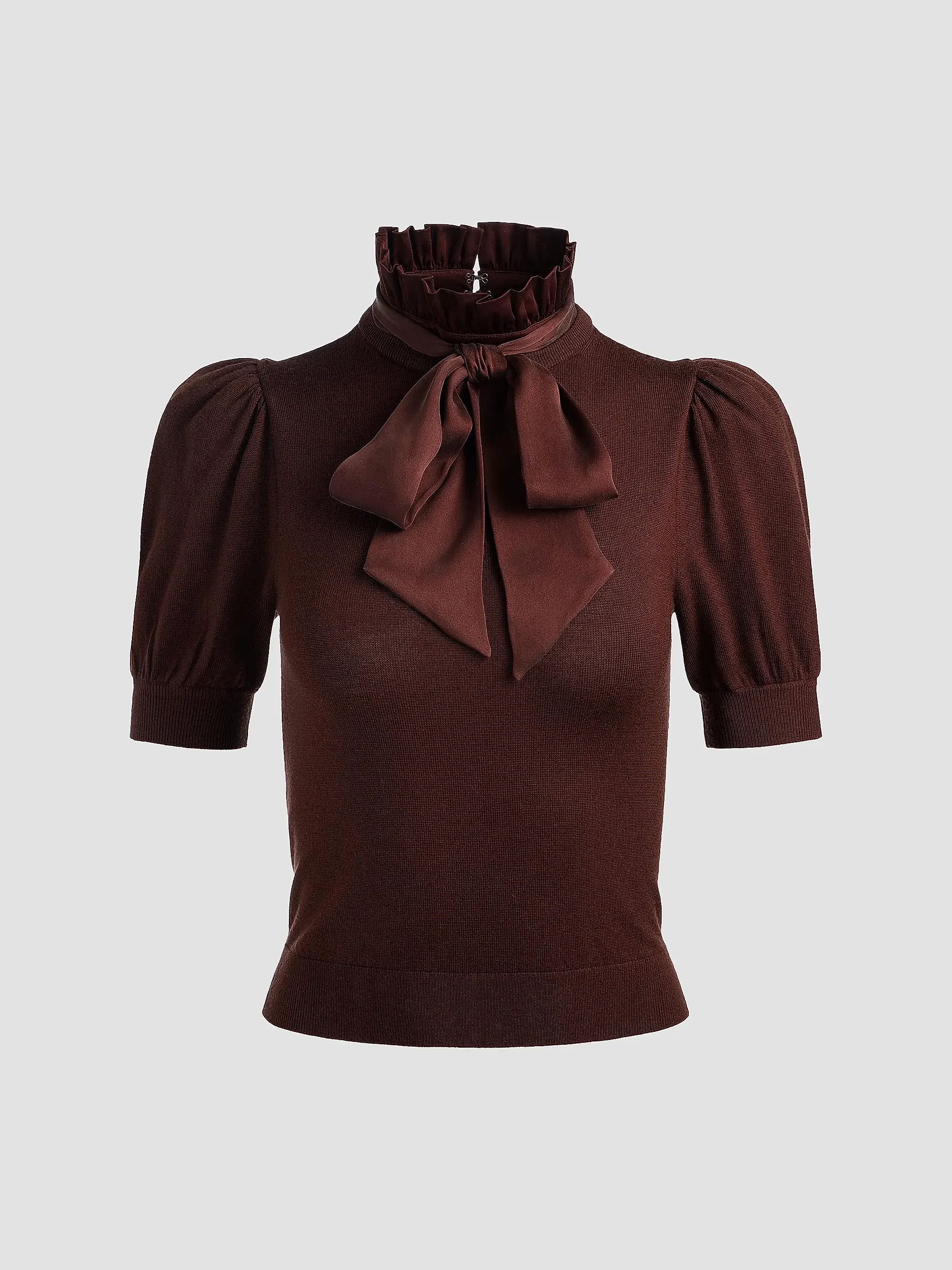 Alice + Olivia ​Chase Puff-SleeveTop | Saks Fifth Avenue | Saks Fifth Avenue
