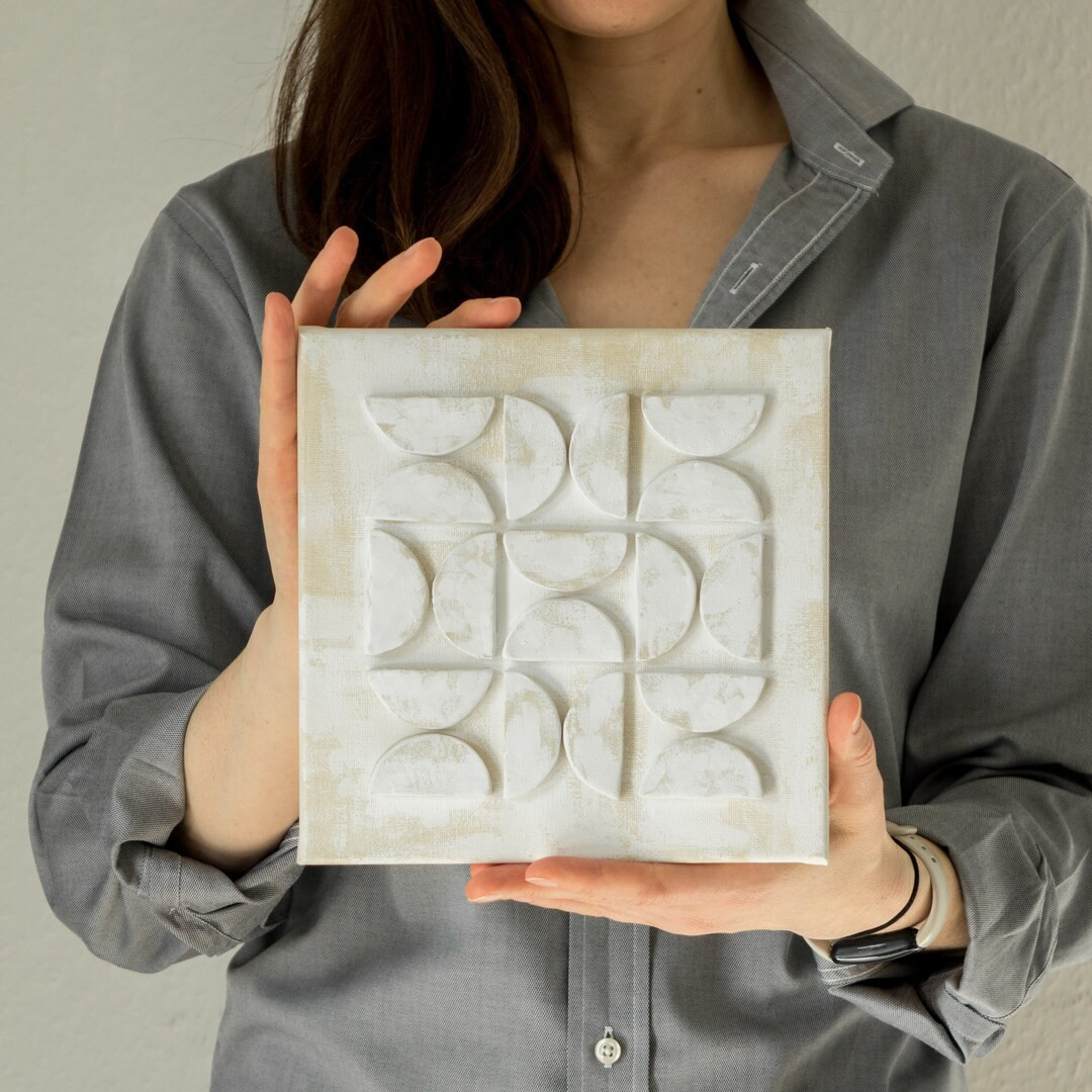 Minimalist Midcentury Modern Original Wall Art Wabi Sabi Ton - Etsy.de | Etsy (DACH)