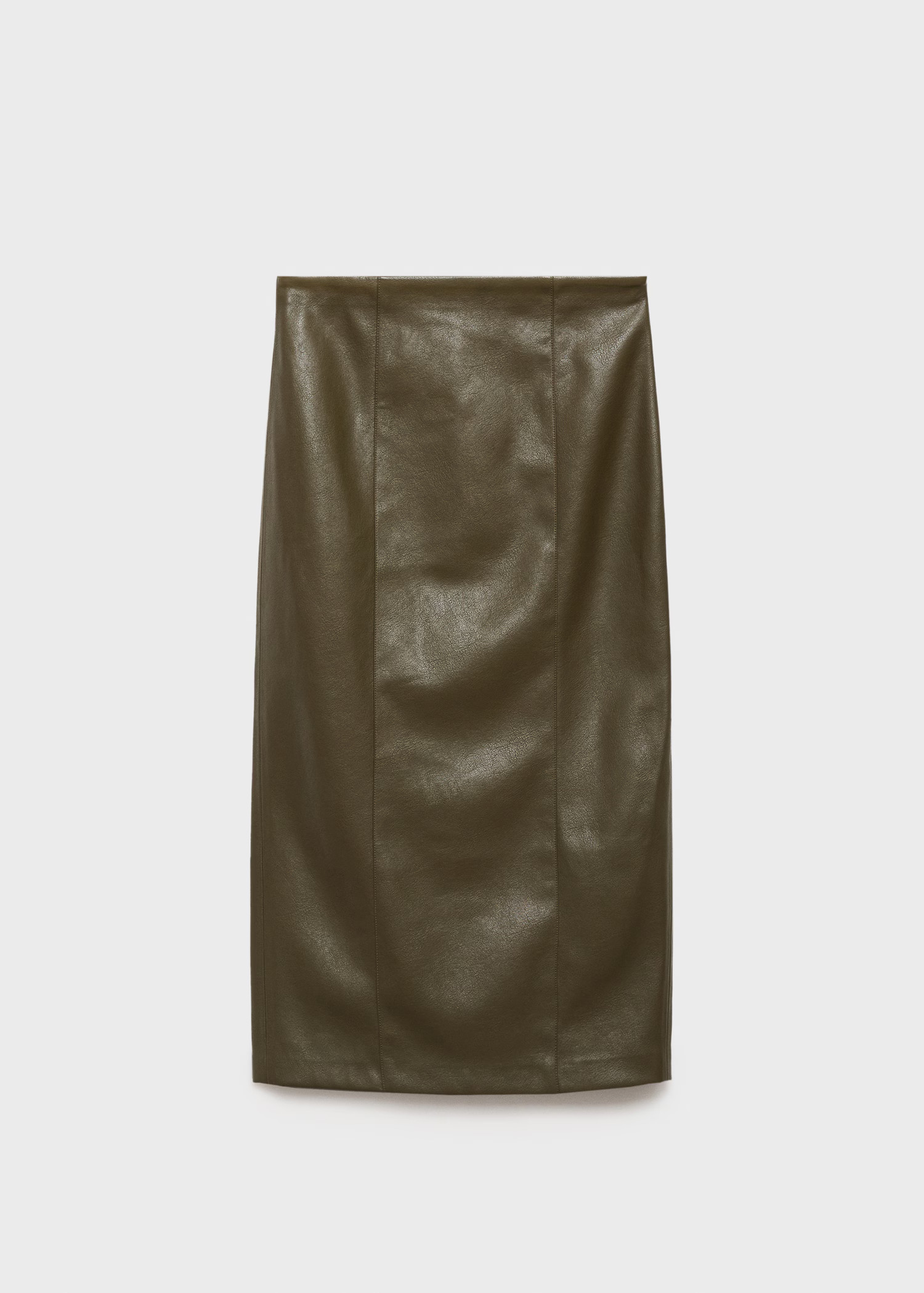 Faux-leather pencil skirt - Women | MANGO USA | Mango (US/MX/AU)