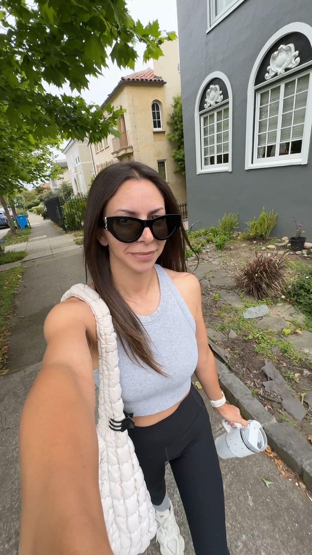 Workout outfit

@Alo Yoga bra top- medium
@abercrombie leggings- small short
@Target puffer tote bag
YSL sunglasses
New balance 9060 sneakers
@Alo Yoga grip socks

Petite, barre outfit, Pilates outfit, fitness, active wear, athleisure

#LTKfitnessgoals #LTKActive #LTKPetite