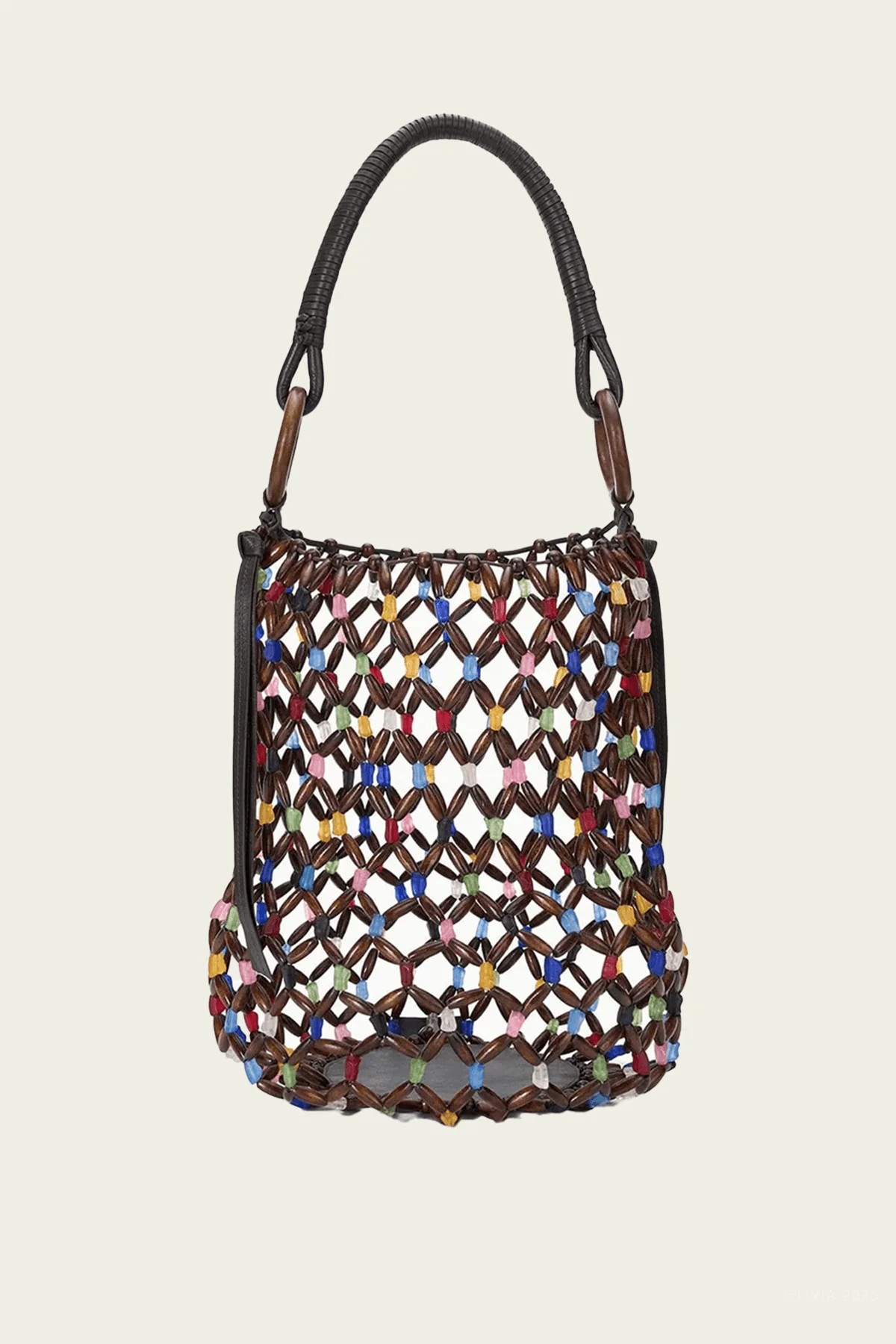 Del Mar Bucket Bag in Sea Glass Multi | Shop Olivia