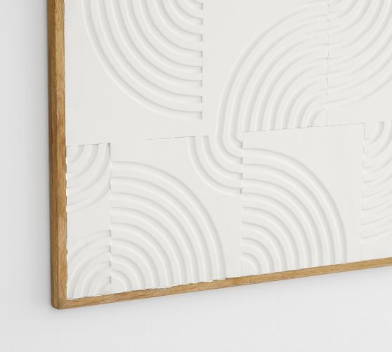 Plaster Tile Wall Art | Pottery Barn (US)