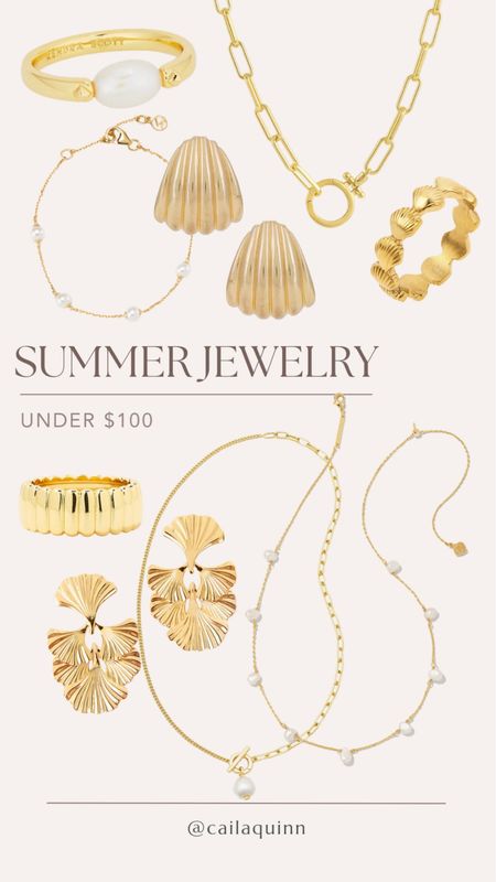 Summer jewelry under $100 ✨

Summer accessories | necklaces | earrings

#LTKBeauty #LTKStyleTip #LTKSaleAlert