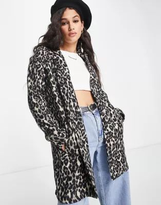Vero Moda jacket in leopard print | ASOS (Global)