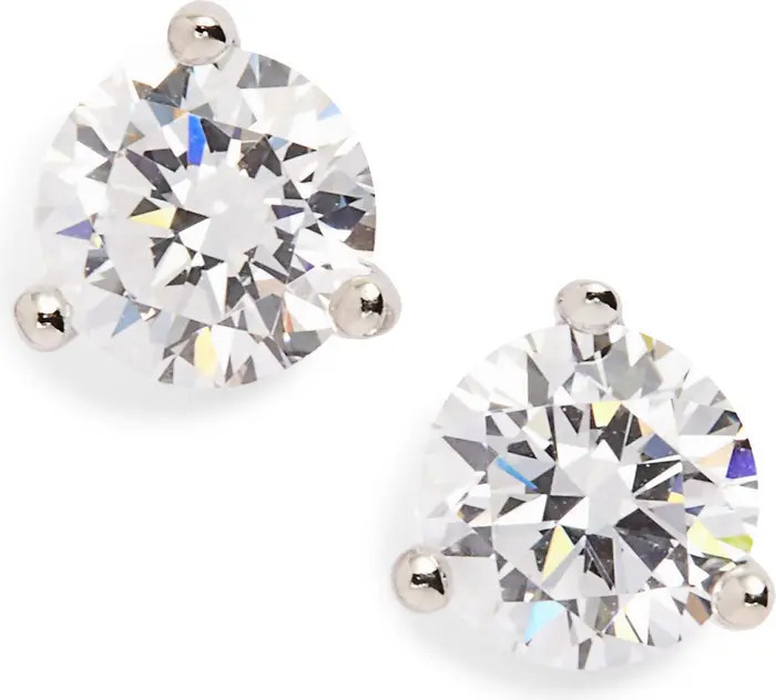 Cubic Zirconia Stud Earrings - 1.0ct. | Nordstrom