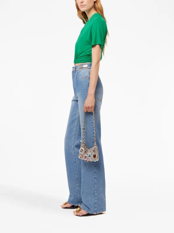 Rabanne 1969 Nano Jewels Mini Bag - Farfetch | Farfetch Global