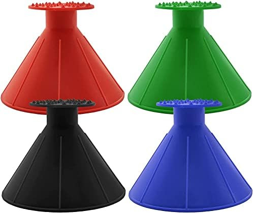 Showvigor Car Ice Scraper Snow Shovel 4 Pack,Round Windshield Cone Ice Scrapers, Window Snow and ... | Amazon (CA)