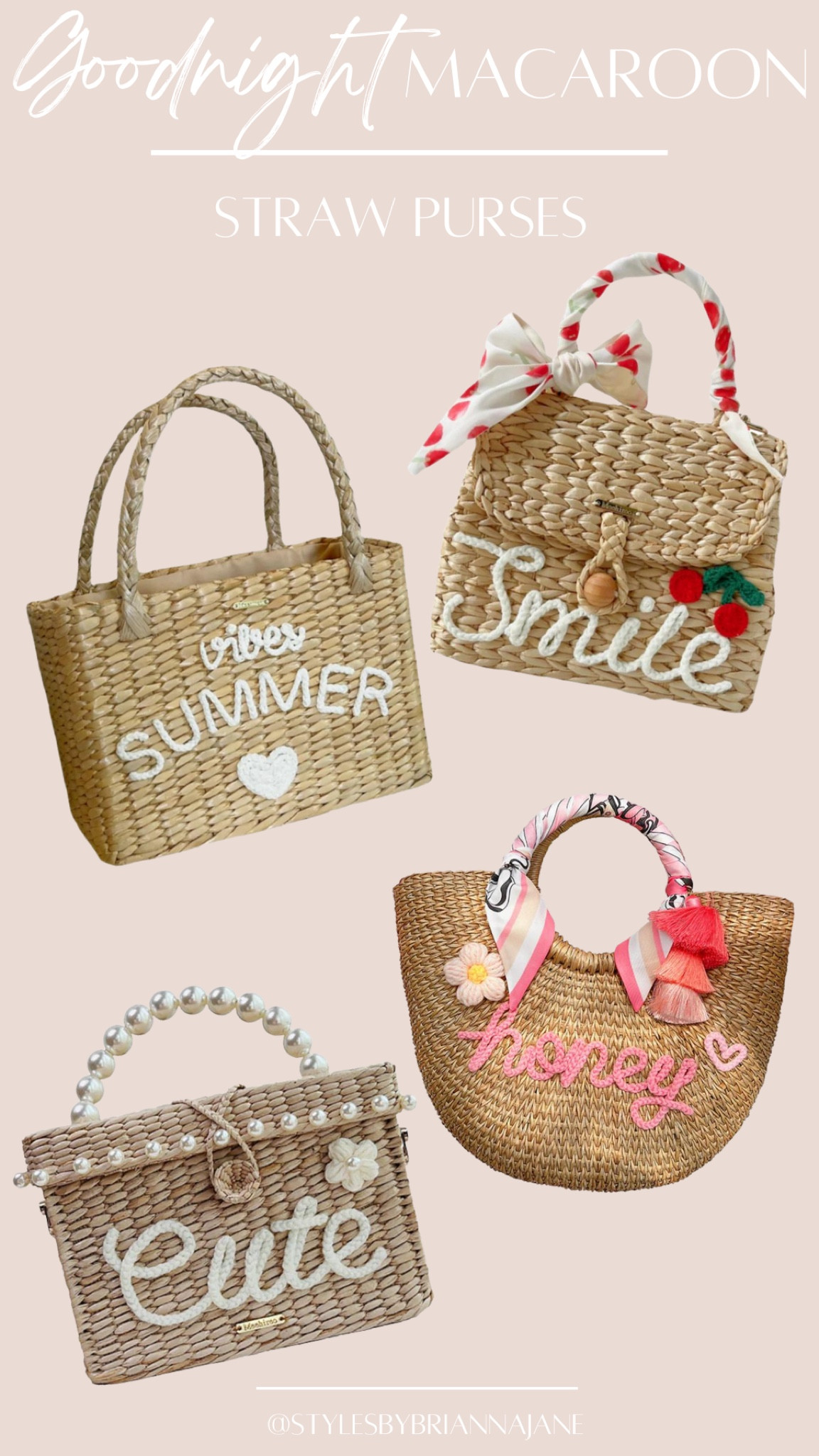 Straw purses. Spring purses. Woven purse. 

#LTKFind #LTKSeasonal #LTKbeauty