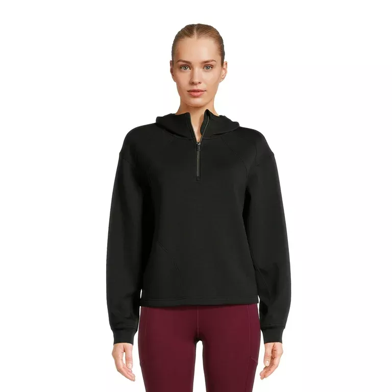 Avia Women's Quarter Zip Pullover, Sizes XS-XXXL 