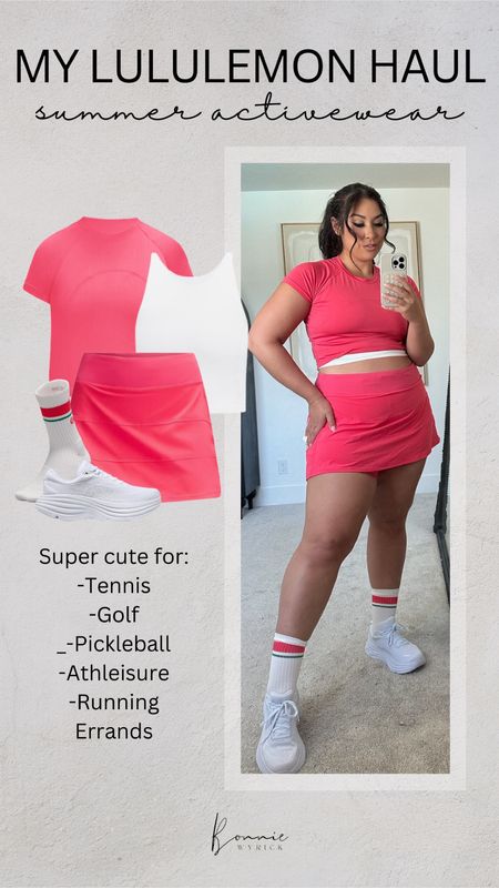Summer Activewear from Lululemon ☀️ Midsize Fashion | Curvy Athleisure | Running Outfit | Golf Outfit | Pickleball Outfit | Midsize Workout Outfit

#LTKMidsize #LTKFitness #LTKActive