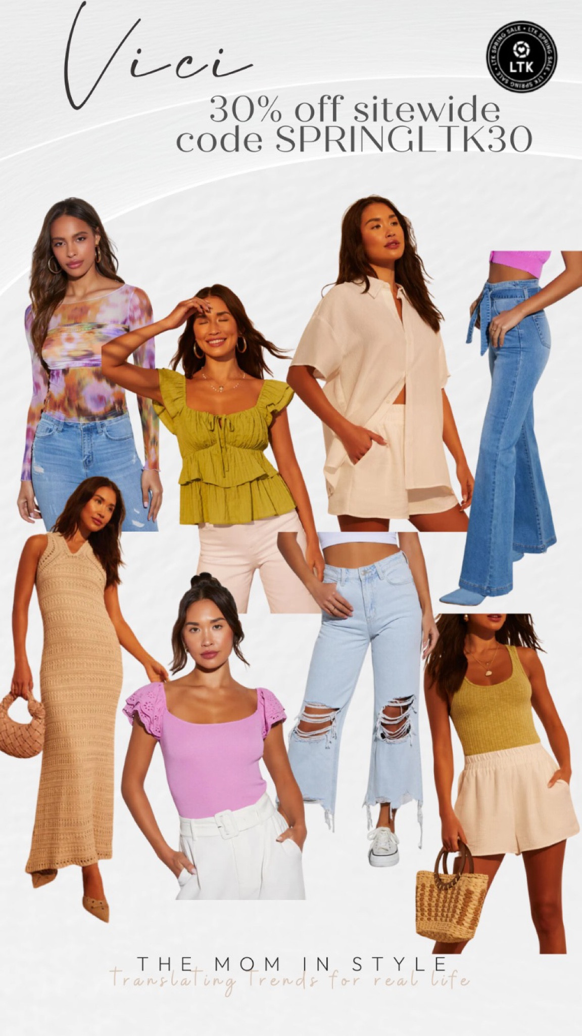 Vici 30% sitewide 

#LTKfindsunder100 #LTKfindsunder50 #LTKSpringSale