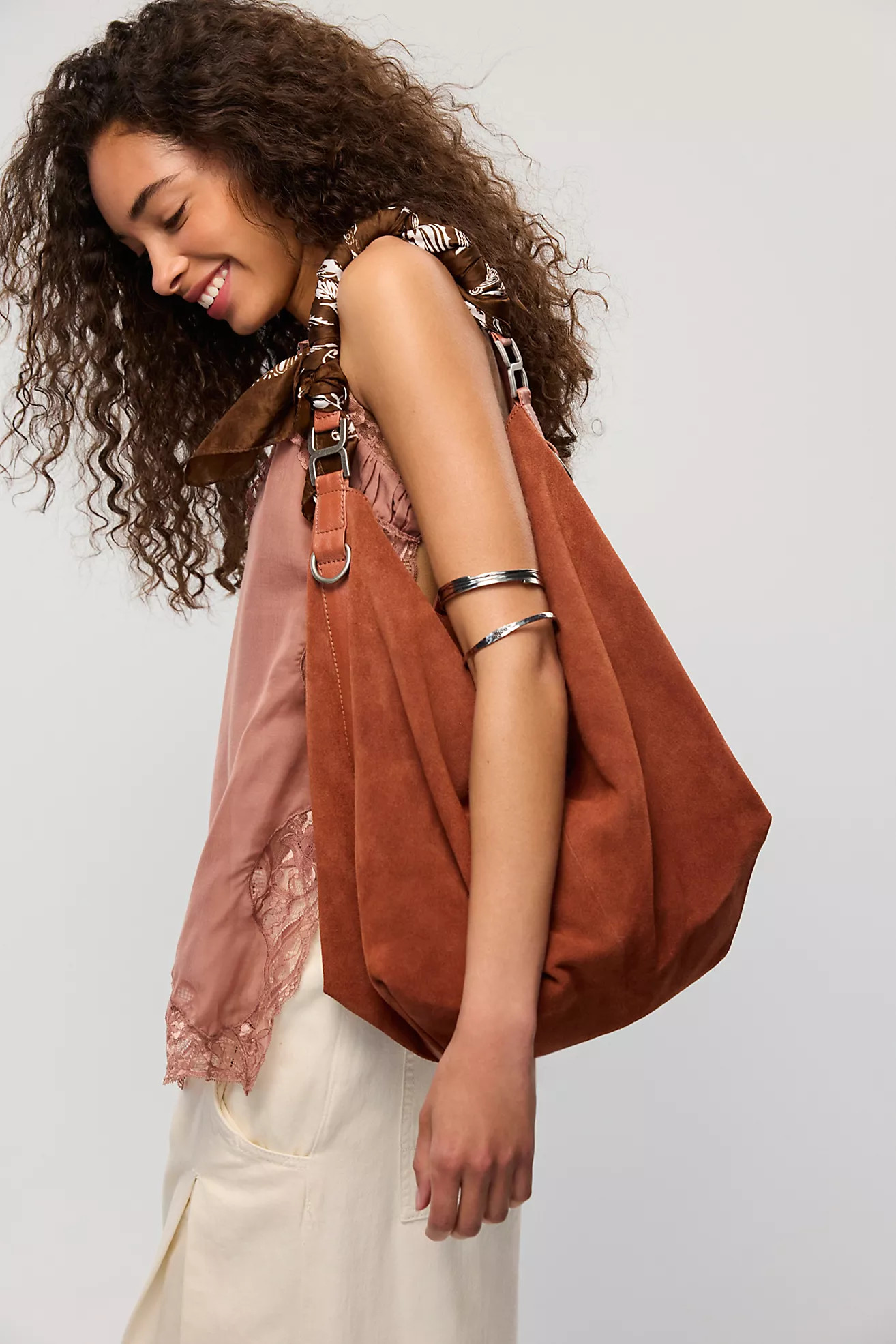 Suzie Suede Slouchy Tote Bag | Free People (Global - UK&FR Excluded)