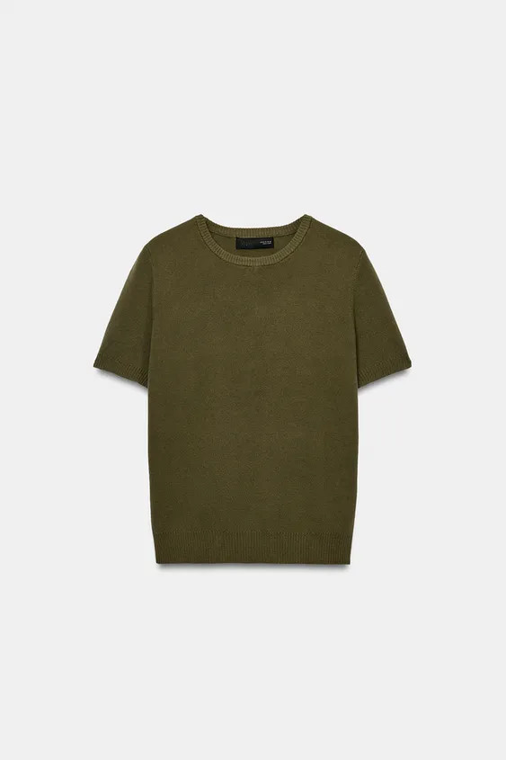 STRICK-TOP MIT KURZARM | Zara DE