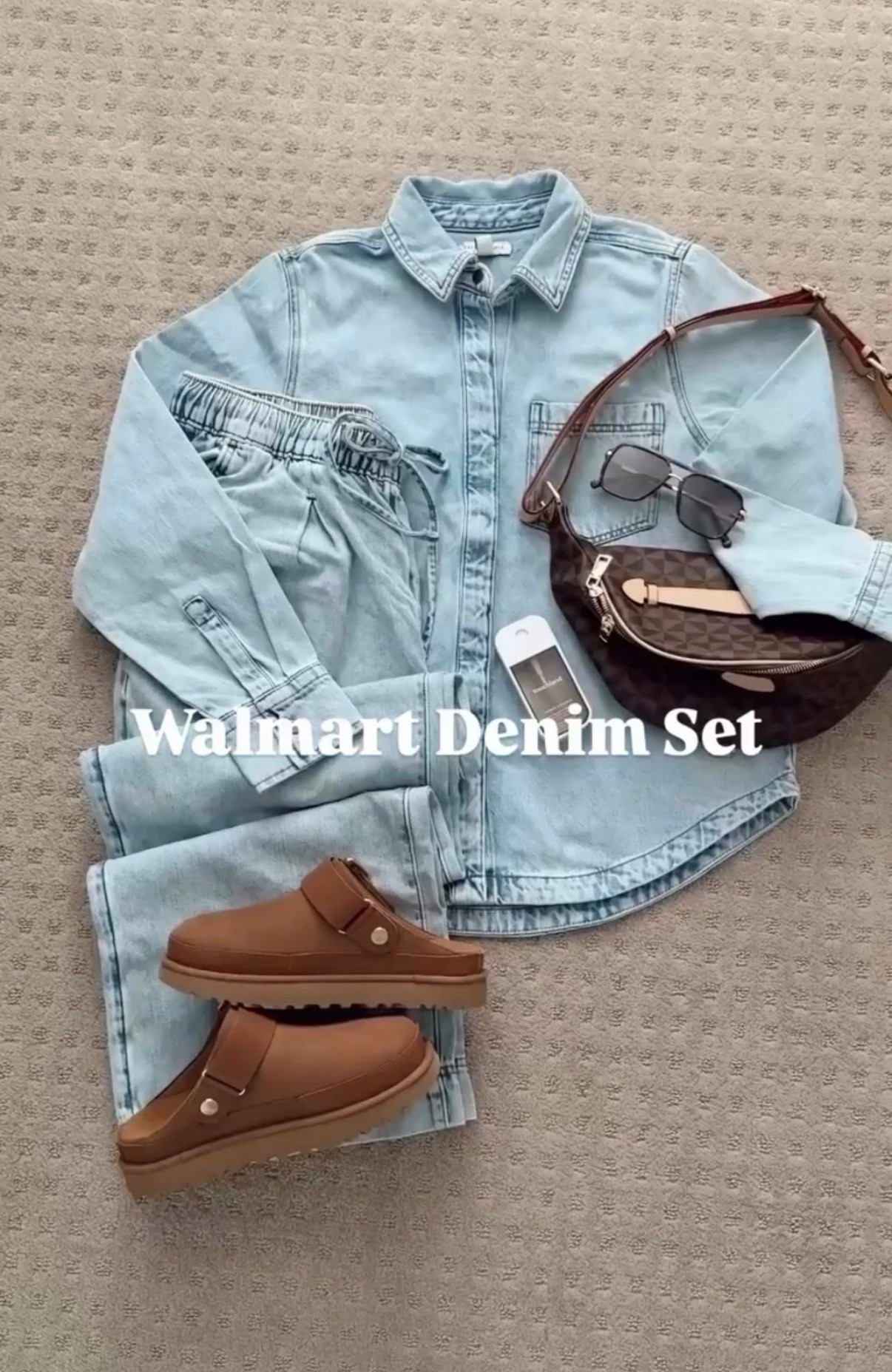 🤍 Walmart Denim Set