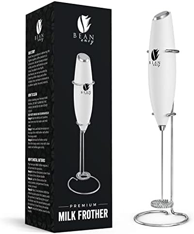 Bean Envy Handheld Milk Frother for Coffee - Electric Hand Blender, Mini Drink Mixer Whisk & Coff... | Amazon (US)