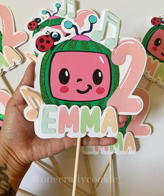 Cocomelon Inspired Cake Topper. | Etsy | Etsy (US)