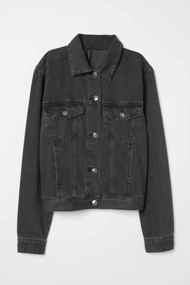 H & M - Denim Jacket - Black | H&M (US + CA)