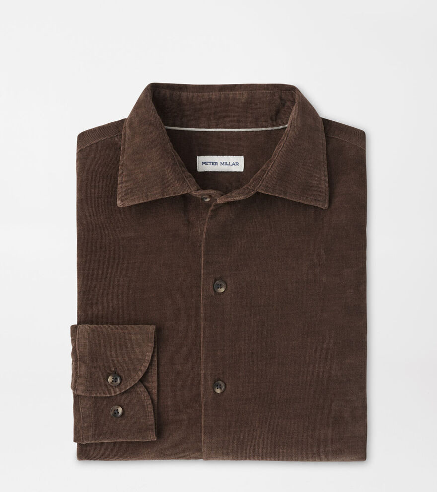 Aspen Cotton Cashmere Corduroy Sport Shirt | Peter Millar
