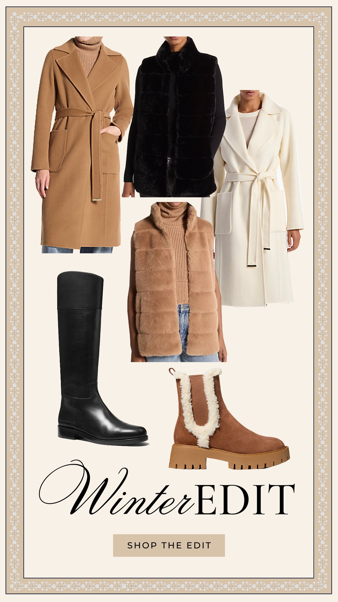 Winter clothes, winter coat, vest, boots, sale. 

#LTKSeasonal #LTKSaleAlert #LTKShoeCrush