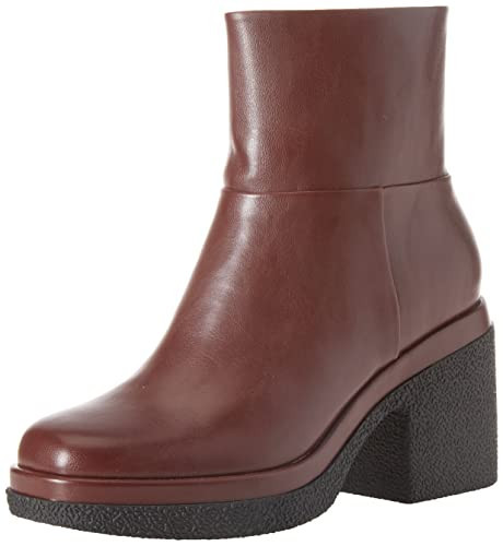 Amazon Essentials Women's Platform Ankle Boots, Black Oxblood, 10.5 | Amazon (US)