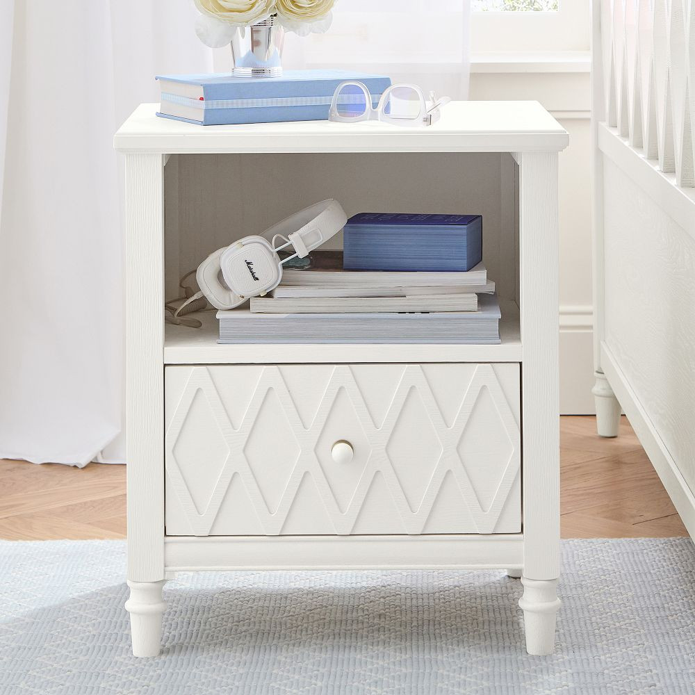 AERIN Lattice Nightstand (21") | Pottery Barn Teen