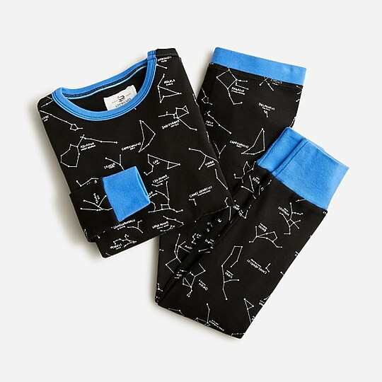 Kids' long-sleeve printed sleep set | J. Crew US