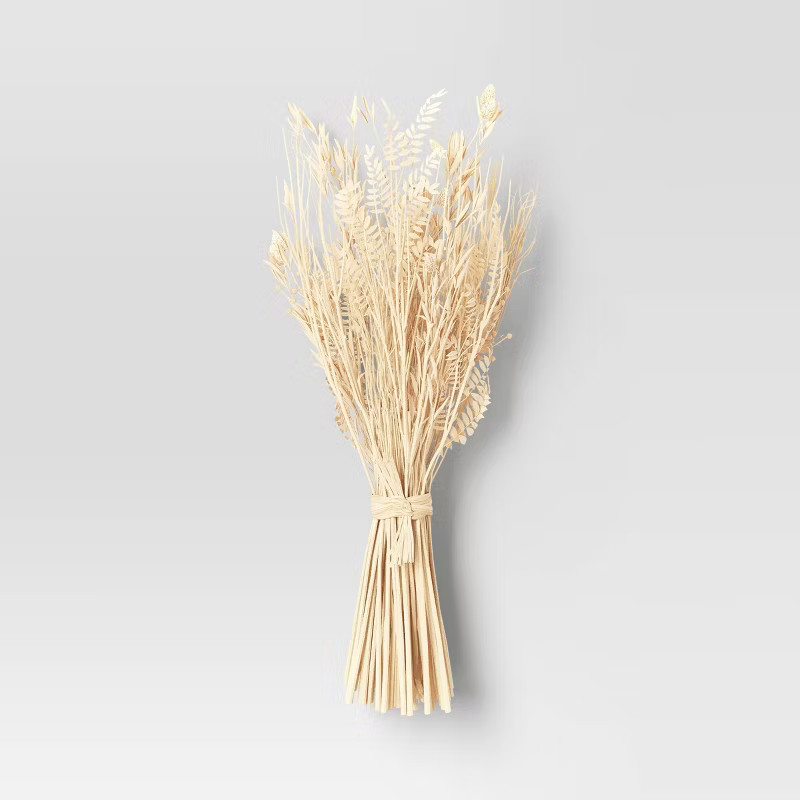 Bleached Leaves Dried Bundle Off White - Threshold™ | Target
