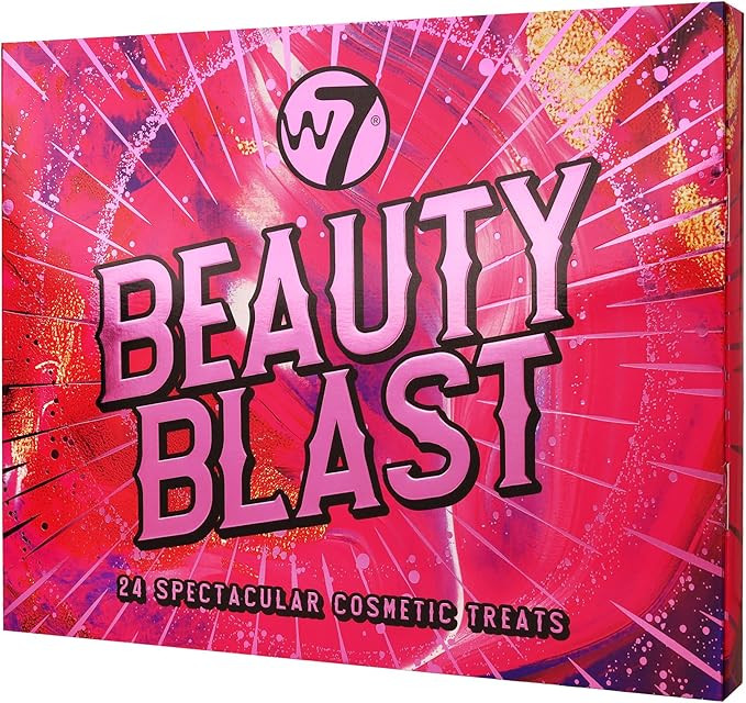 W7 Beauty Blast Makeup & Cosmetic Advent Calendar 2025 | Amazon (US)