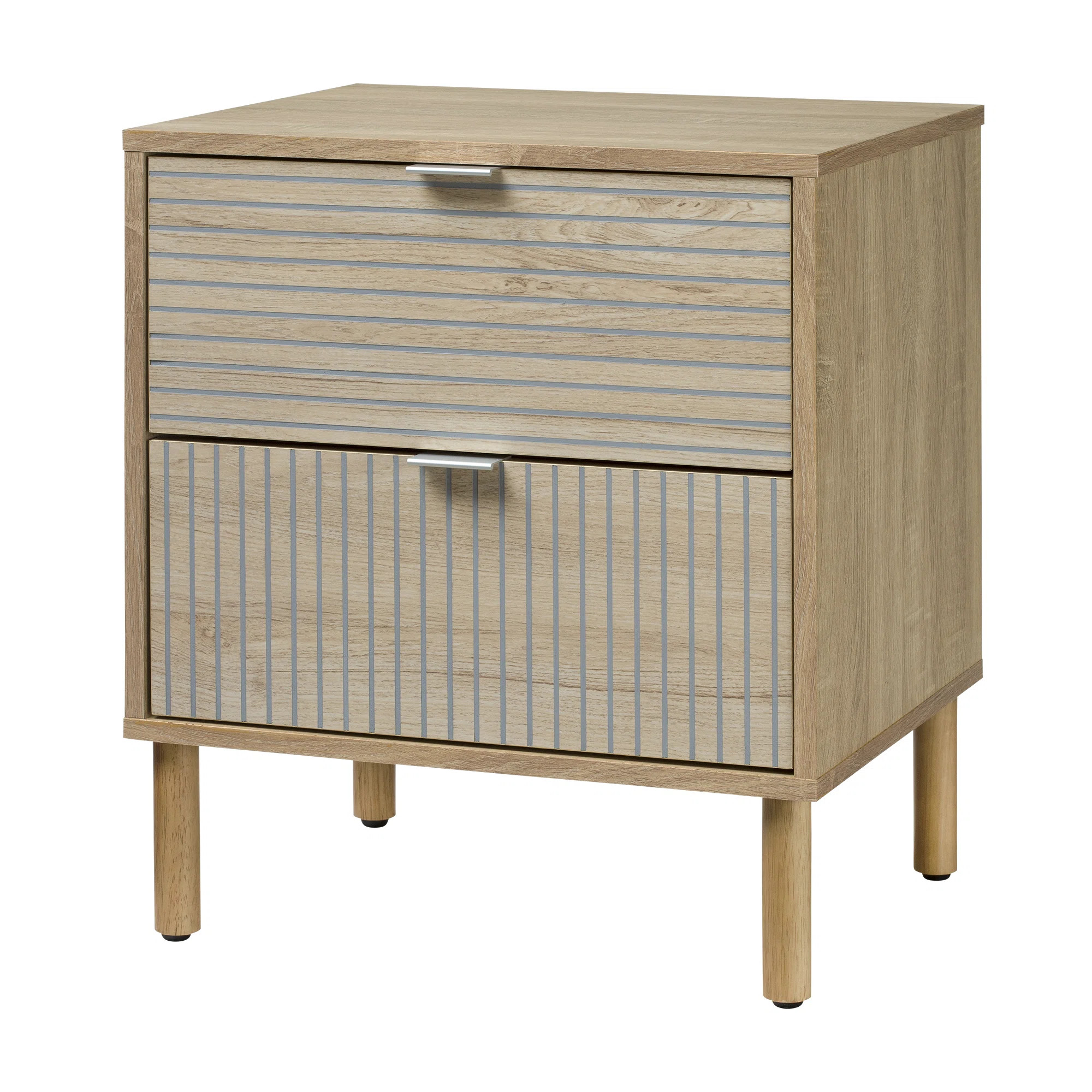 Merk Solid + Manufactured Wood Nightstand | Wayfair North America