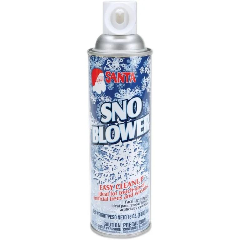 Blue and White Christmas Snow Spray - 16 Oz. - Walmart.com | Walmart (US)