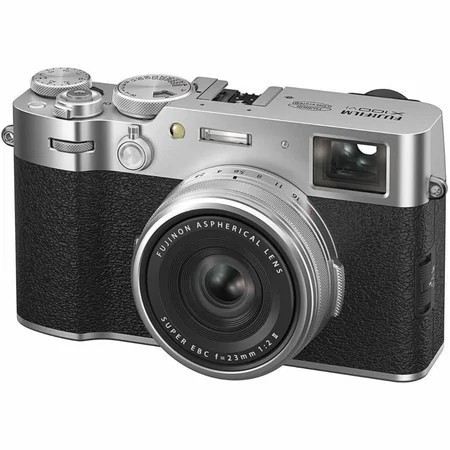 Fujifilm X100VI 40 Megapixel Compact Camera, Silver | Walmart (US)