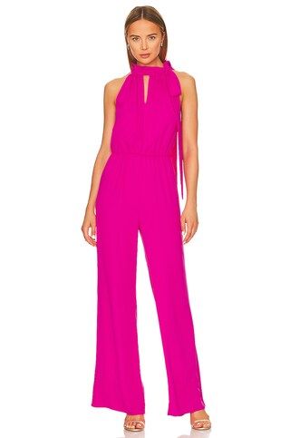 Mallory Jumpsuit in Hot Pink | Revolve Clothing (Global)