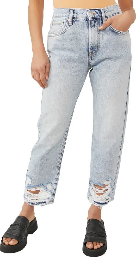 We the Free Bonita High Waist Distressed Jeans | Nordstrom Canada