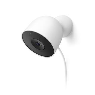 Google Nest Outdoor Security Camera (Wired, 2nd gen) - Snow GA09963-US - The Home Depot | The Home Depot