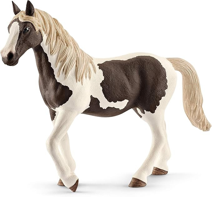 Schleich Farm World, Realistic Horse Toys for Girls and Boys, Pinto Mare Spotted Horse Figurine, ... | Amazon (US)