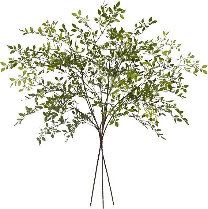 Artificial Green Plant Nantian Bamboo The Perfect 43.3 inches High Home Decoration for a Touch of... | Amazon (US)