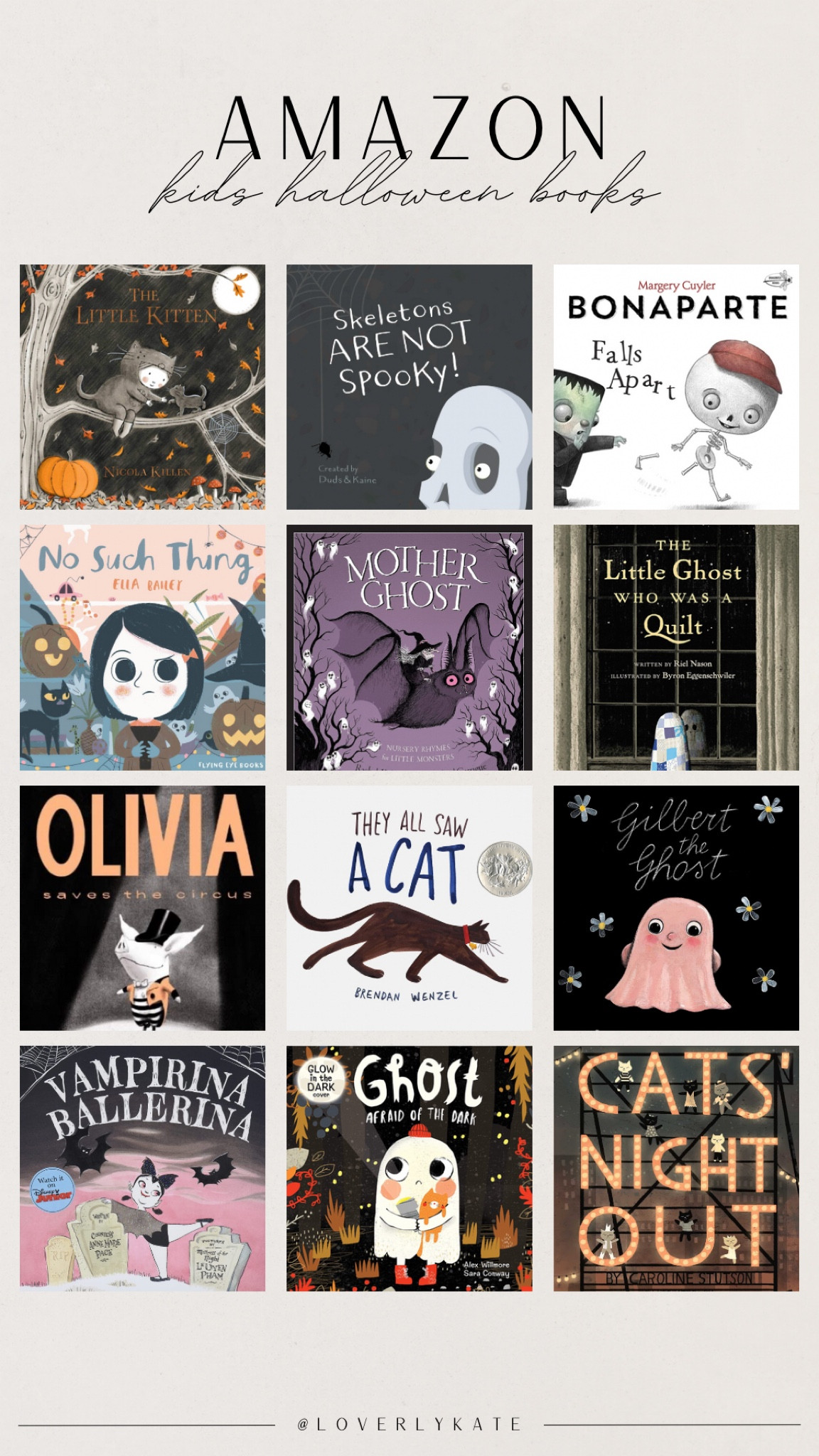 Kids Halloween books from Amazon

#amazon #amazonkids #halloween #halloweenbook #kidsbook #kidsbookshelf #halloweenbookshelf #kidshalloween #halloweendecor #kidsroom #playroom #spookyseason

#LTKSeasonal #LTKfamily #LTKkids