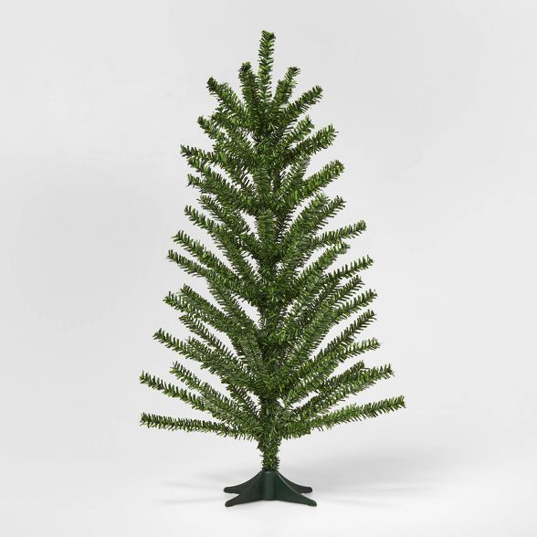 2ft Unlit PVC Artificial Christmas Tree Green - Wondershop™ | Target