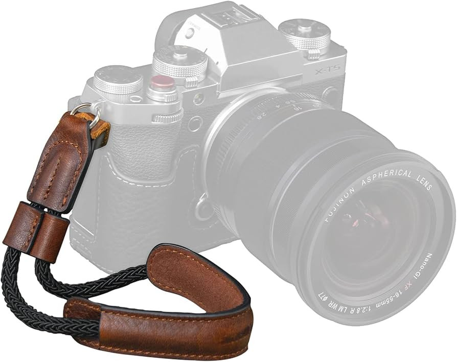SMALLRIG Camera Wrist Strap, Vintage Leather Camera Hand Strap for DSLR SLR Mirrorless, Adjustabl... | Amazon (US)