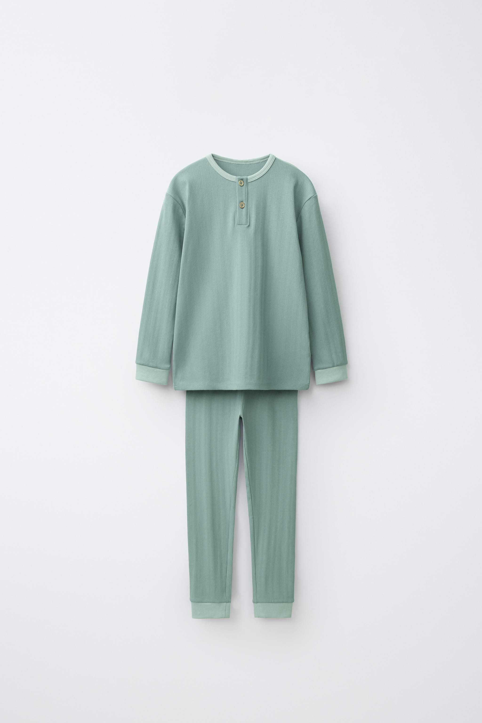 2-6 YEARS PLAIN TEXTURED PYJAMAS | Zara UK