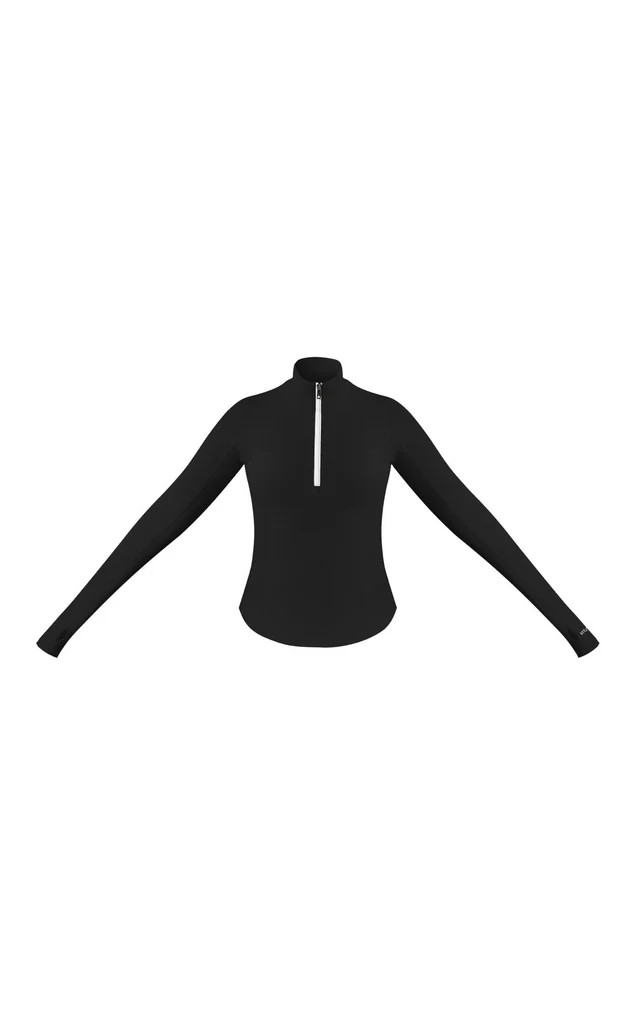 Cloud II™ Half Zip Top - Midnight Contrast | Vitality